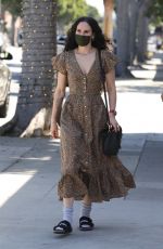 RUMER WILLIS Out for a Cold Smoothie in Los Angeles 03/31/2021