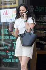 RUMER WILLIS Out for Juice at Kreation in West Hollywood 04/14/2021