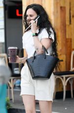 RUMER WILLIS Out for Juice at Kreation in West Hollywood 04/14/2021