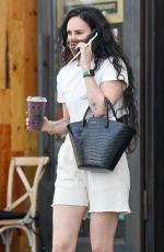 RUMER WILLIS Out for Juice at Kreation in West Hollywood 04/14/2021