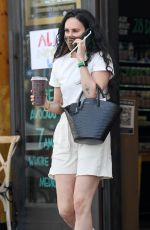 RUMER WILLIS Out for Juice at Kreation in West Hollywood 04/14/2021
