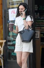 RUMER WILLIS Out for Juice at Kreation in West Hollywood 04/14/2021