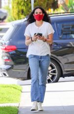 RUMER WILLIS Out with Her Dog in Los Angeles 04/06/2021