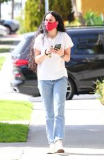 RUMER WILLIS Out with Her Dog in Los Angeles 04/06/2021