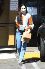 RUMER WILLIS Picks up Her Dry Cleaning in West Hollywood 04/29/2021