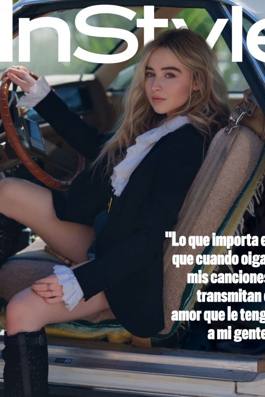 SABRINA CARPENTER in Instyle Magazine, Mexico April 2021