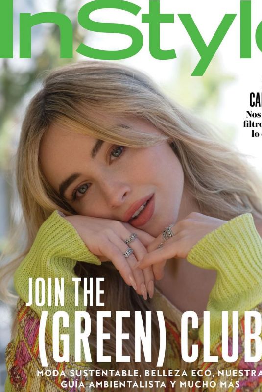 SABRINA CARPENTER on the Cover of Instyle Magazine, Mexico April 2021