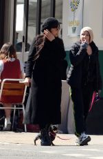 SADIE FROST Out with a Friend in Primrose Hill 04/18/2021