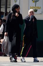 SADIE FROST Out with a Friend in Primrose Hill 04/18/2021