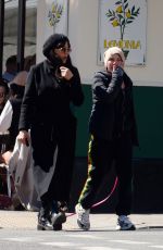 SADIE FROST Out with a Friend in Primrose Hill 04/18/2021