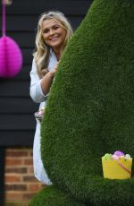 SAFFRON LEMPRIERE on the Set of The Only Way is Essex 03/28/2021