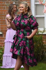 SAFFRON LEMPRIERE on the Set of The Only Way is Essex 04/18/2021