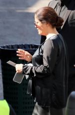 SALMA HAYEK on the Set of House of Gucci in Rome 04/01/2021