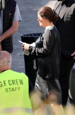 SALMA HAYEK on the Set of House of Gucci in Rome 04/01/2021