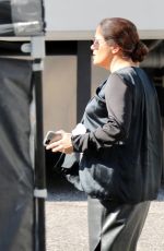 SALMA HAYEK on the Set of House of Gucci in Rome 04/01/2021