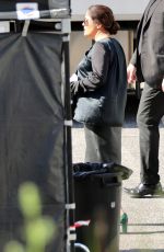 SALMA HAYEK on the Set of House of Gucci in Rome 04/01/2021
