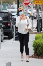 SANDRA LEE Out and About in Brentwood 04/21/2021