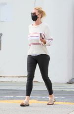 SANDRA LEE Out and About in Los Angeles 04/13/2021