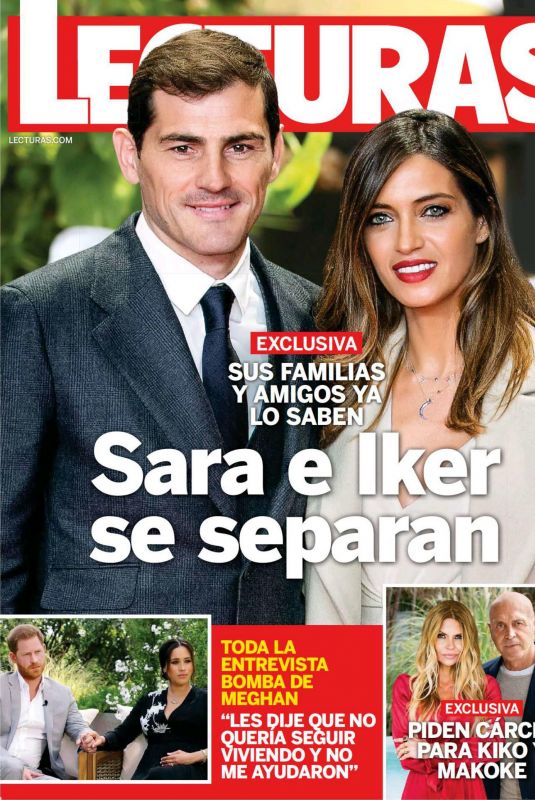 SARA CARBONERO in Lecturas Magazine, March 2021