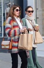 SARA MCDONALD Out with a Friend in Notting Hill 04/04/2021