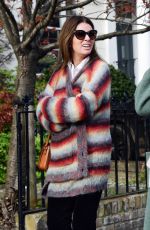 SARA MCDONALD Out with a Friend in Notting Hill 04/04/2021