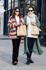 SARA MCDONALD Out with a Friend in Notting Hill 04/04/2021