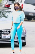SARA SAMPAIO Heading to Pilates Class in Los Angeles 04/11/2021