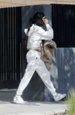 SARA SAMPAIO Leaves Her Home in Los Angeles 04/16/2021