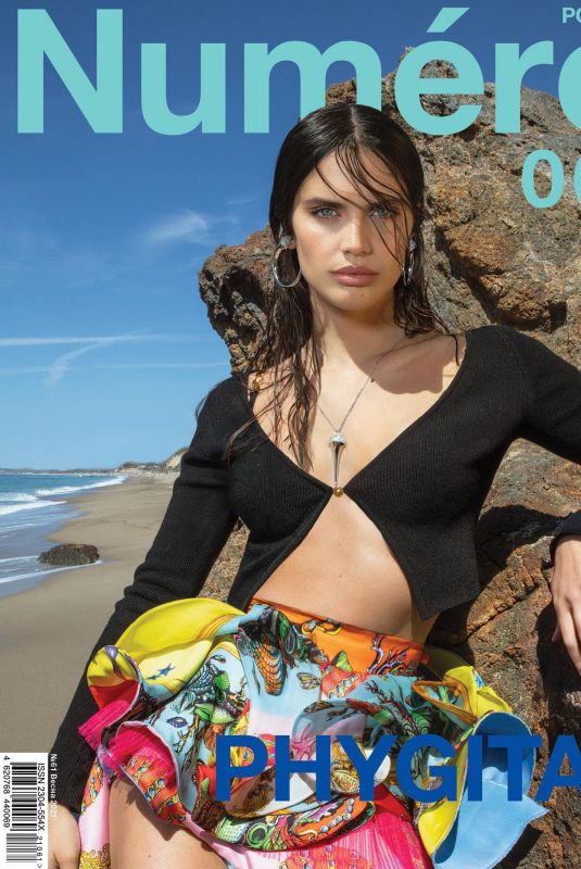 SARA SAMPAIO on the Cover of Numero Magazine, Russia #061, 2021
