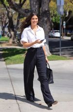 SARA SAMPAIO Out and About in Los Angeles 04/07/2021