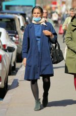 SARITA CHOUDHURY at Cafe Fanelli in New York 04/04/2021