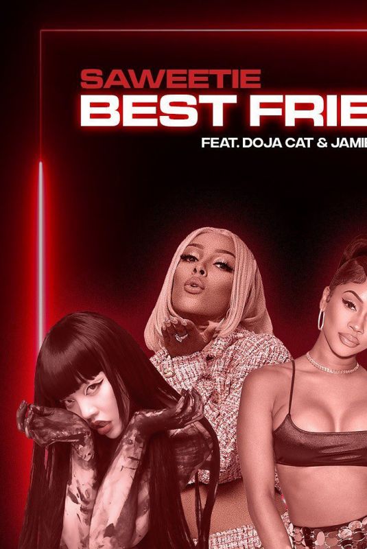 SAWEETIE, DOJA CAT, JAMIE and CHANMINA - Best Friend Single Promos, 2021
