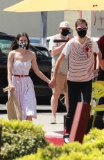 SCOUT WILLIS and Jake Miller Out at Larchmont Village 04/17/2021