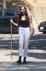 SCOUT WILLIS Arrives at Her Home in Los Angeles 04/05/2021