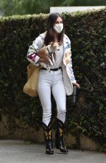 SCOUT WILLIS Arrives at Her Sister Rumer House in Studio City 04/21/2021