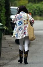 SCOUT WILLIS Arrives at Her Sister Rumer House in Studio City 04/21/2021