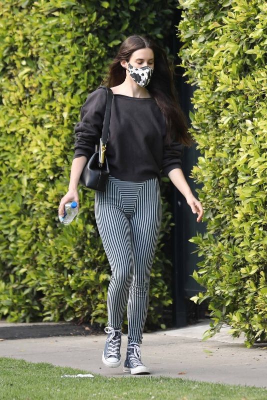 SCOUT WILLIS Leaves Pilates Class in West Hollywood 04/26/2021