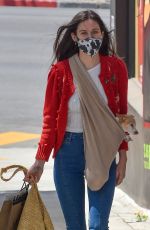 SCOUT WILLIS Out with Her Dog at Kreation Organic in Los Feliz 04/15/2021