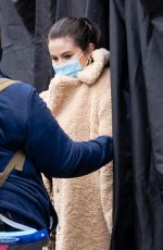 SELENA GOMEZ and AMY RYAN on the Set of Only Murders in the Building in New York 04/12/2021