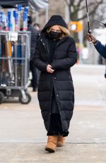 SELENA GOMEZ and AMY RYAN on the Set of Only Murders in the Building in New York 04/12/2021
