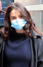 SELENA GOMEZ Arrives on the Set of Murders in the Building in New York 04/09/2021