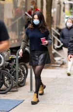 SELENA GOMEZ Arrives on the Set of Only Murders in the Building in New York 04/10/2021