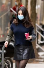 SELENA GOMEZ Arrives on the Set of Only Murders in the Building in New York 04/10/2021