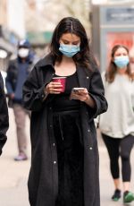 SELENA GOMEZ on the Set of Murders in the Building in New York 04/09/2021