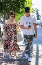 SELMA BLAIR and Ron Carlson Out in West Hollywood 04/29/2021