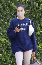 SHANINA SHAIK Heading to Morning Pilates Class in West Hollywood 04/10/2021