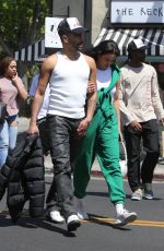 SHANINA SHAIK Out with Friends in Los Feliz 04/16/2021