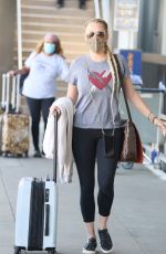 SHANNA MOAKLER at LAX Airport in Los Angeles 04/09/2021