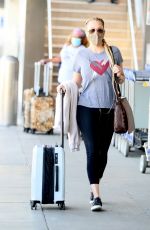 SHANNA MOAKLER at LAX Airport in Los Angeles 04/09/2021