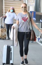 SHANNA MOAKLER at LAX Airport in Los Angeles 04/09/2021